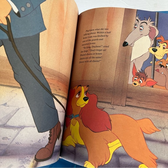 Disney Classic Series 4 Storybooks VTG Aladdin Sleeping Beauty Lady & the Tramp - Picture 10 of 14